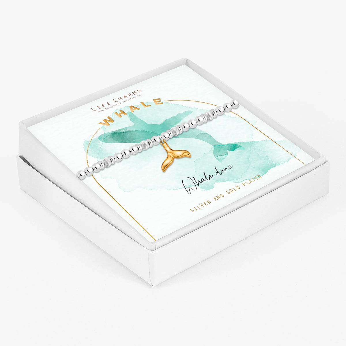 Animal charm bracelet - Whale