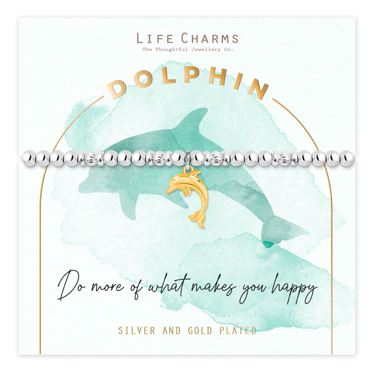 Animal charm bracelet - Dolphin