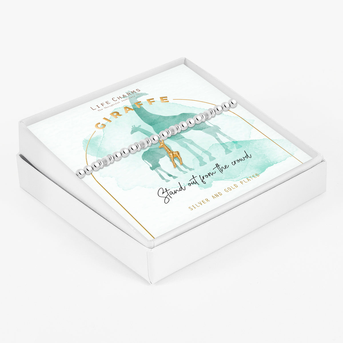 Animal charm bracelet - Giraffe