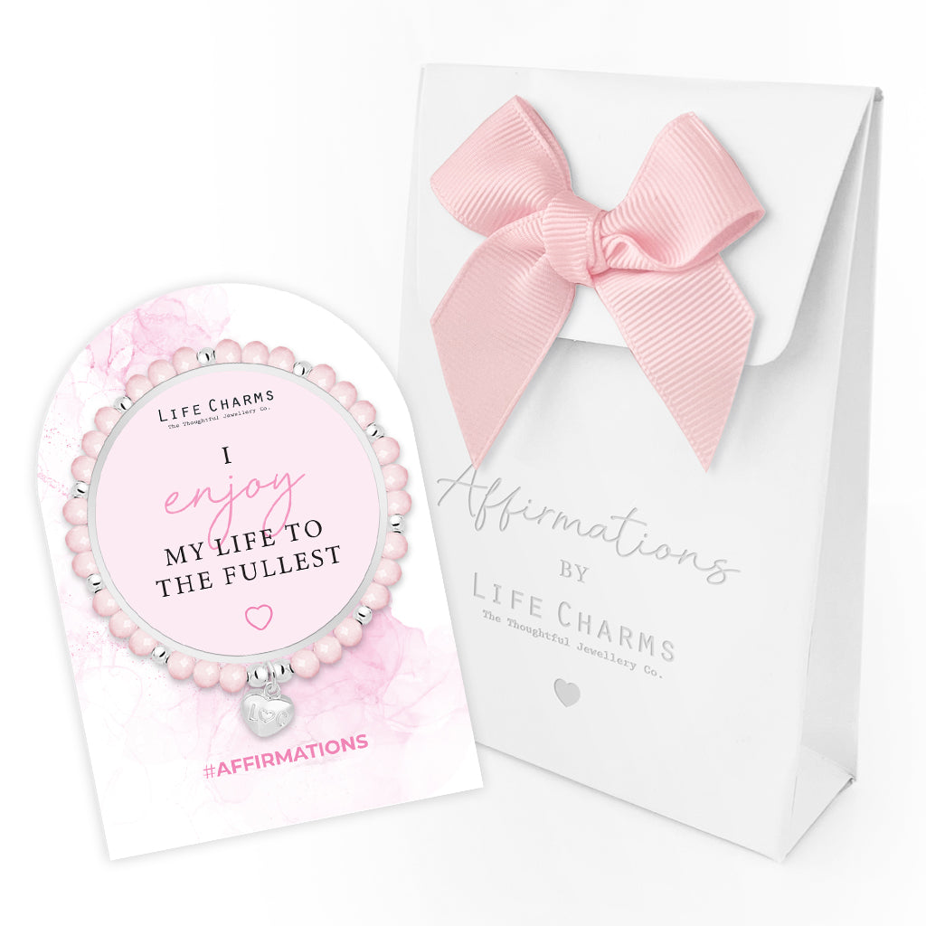 Affirmation bracelet - Enjoy my life