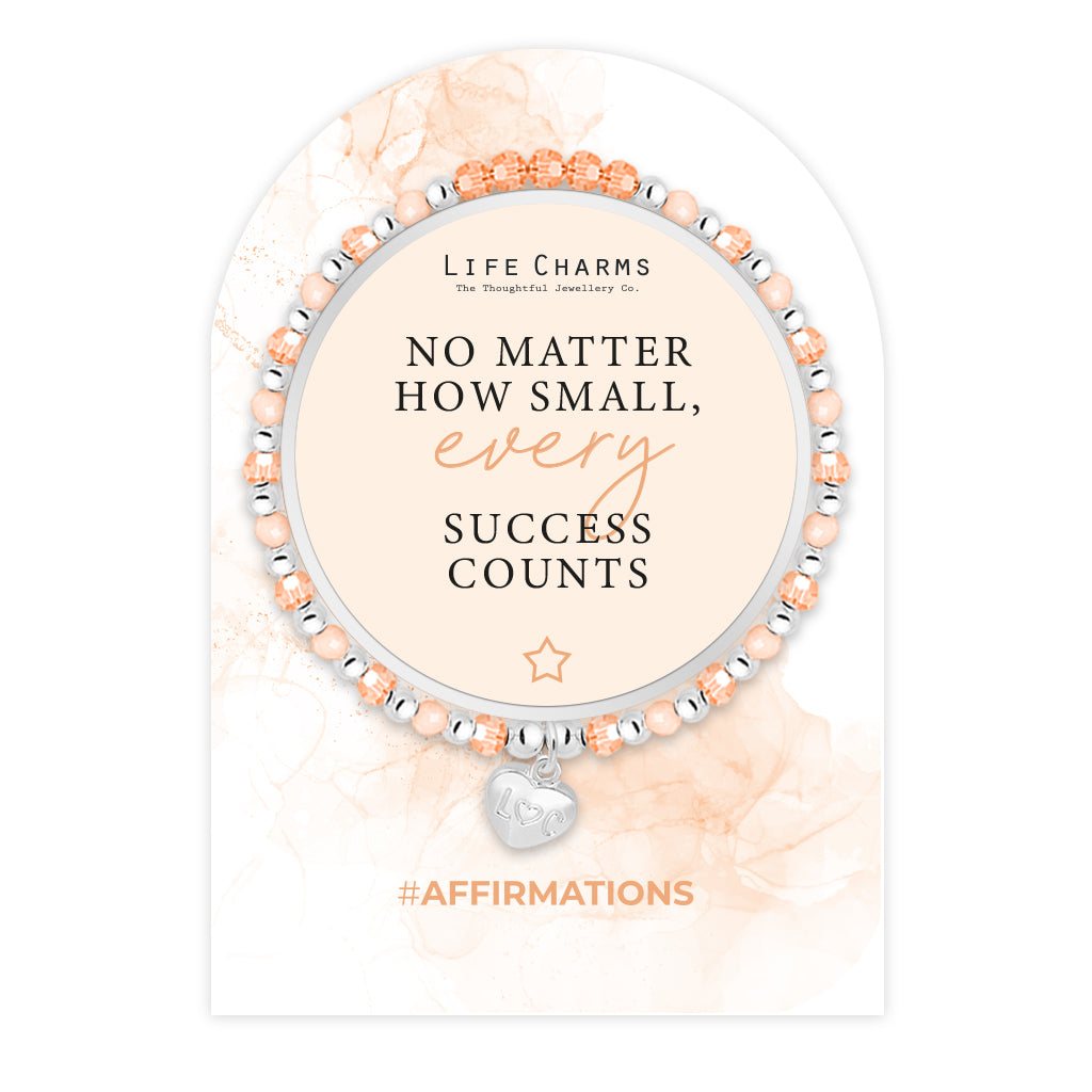 Affirmation bracelet - Every success counts
