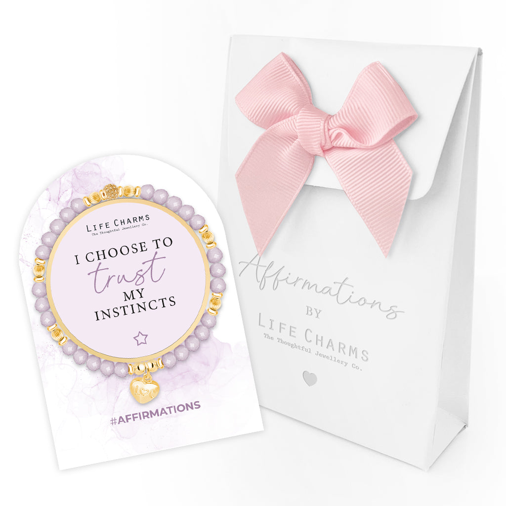 Affirmation bracelet - I trust myself