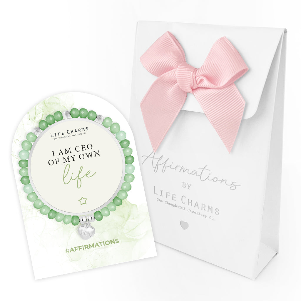 Affirmation bracelet - CEO of my life