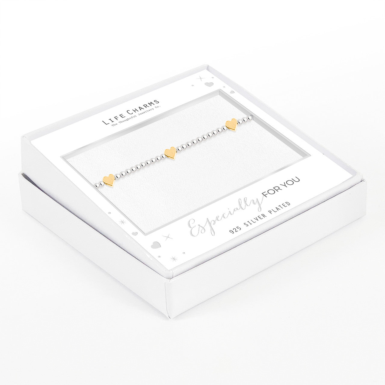 Cute small hearts bracelet