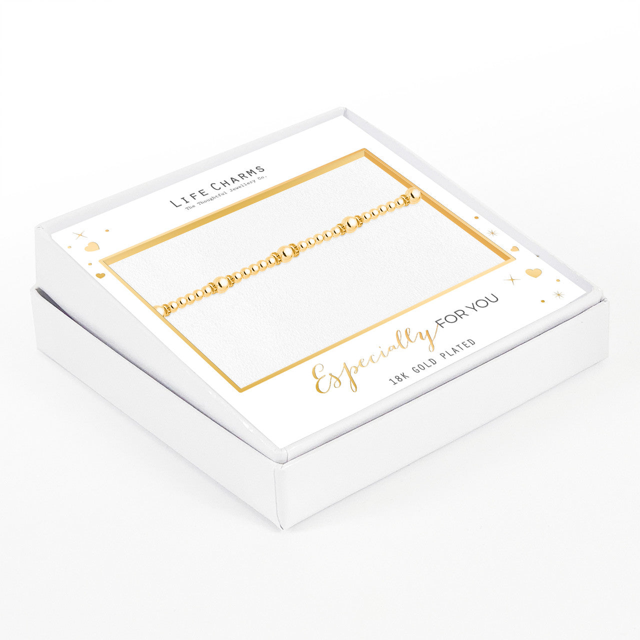 Dazziling rhinestone rondelles bracelet in gold