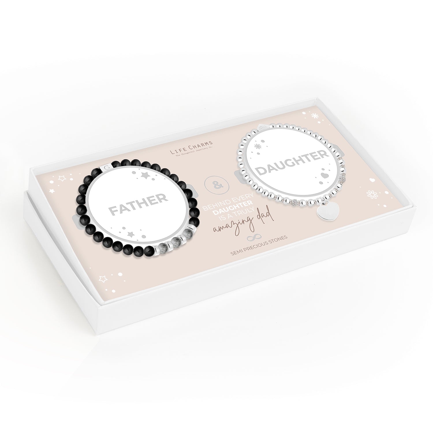 Father & Daughter bracelet set