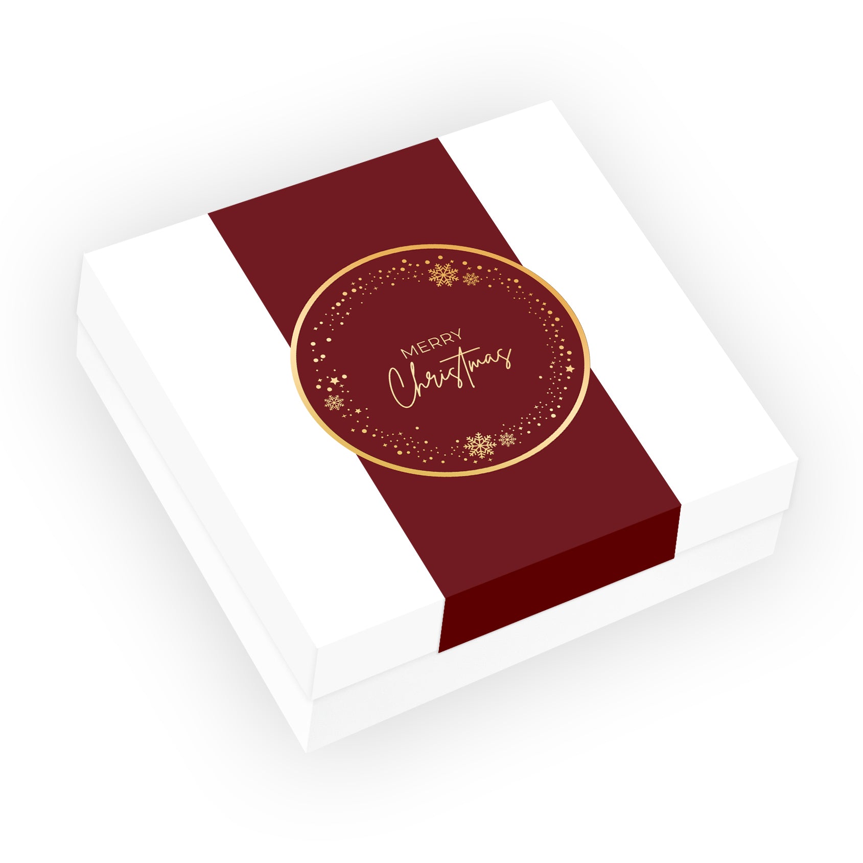 Christmas flower box with sleeve - A Little Sparkle