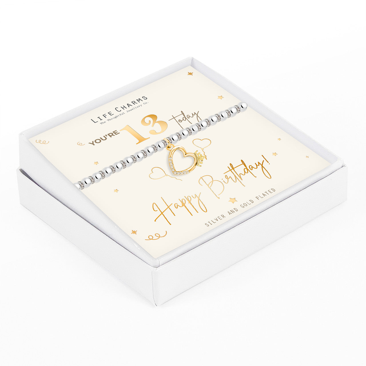 Happy 13th Birthday bracelet