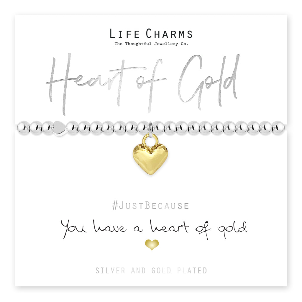 Have A Heart of Gold Bracelet