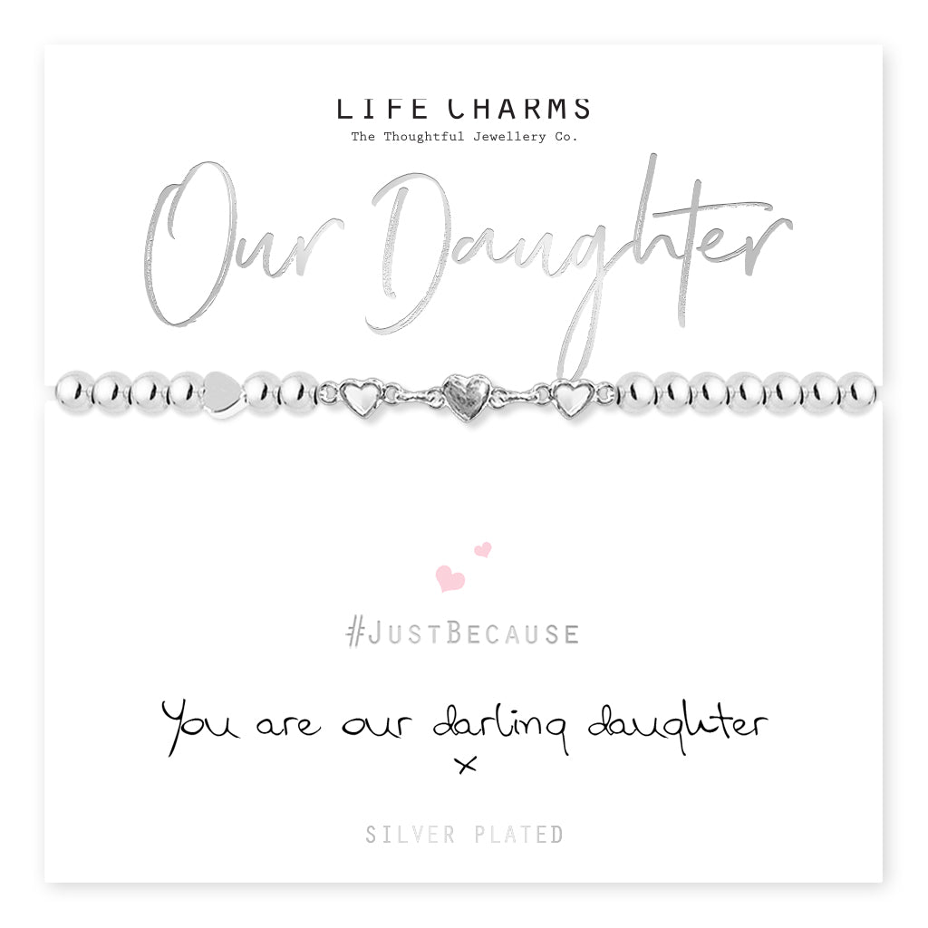 You Are Our Darling Daughter Bracelet