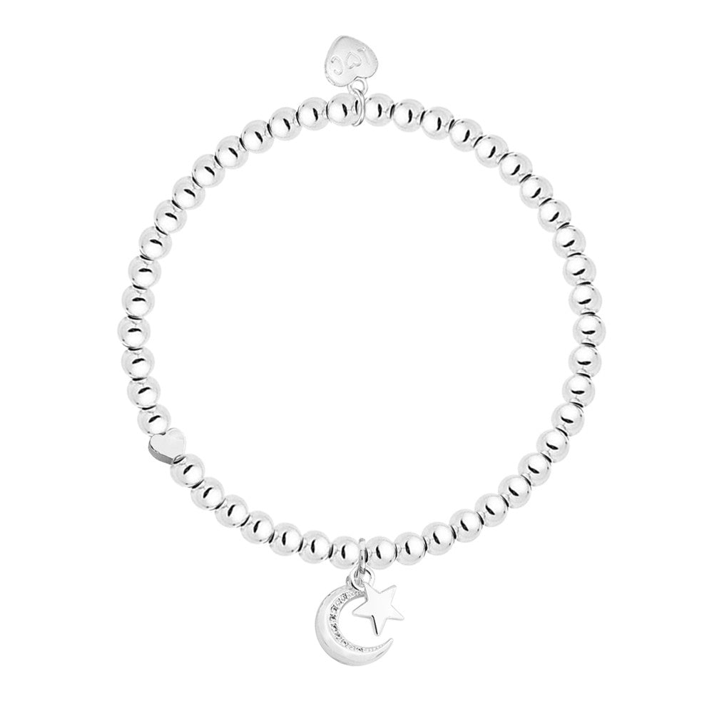 Moon & Star Charm Bracelet