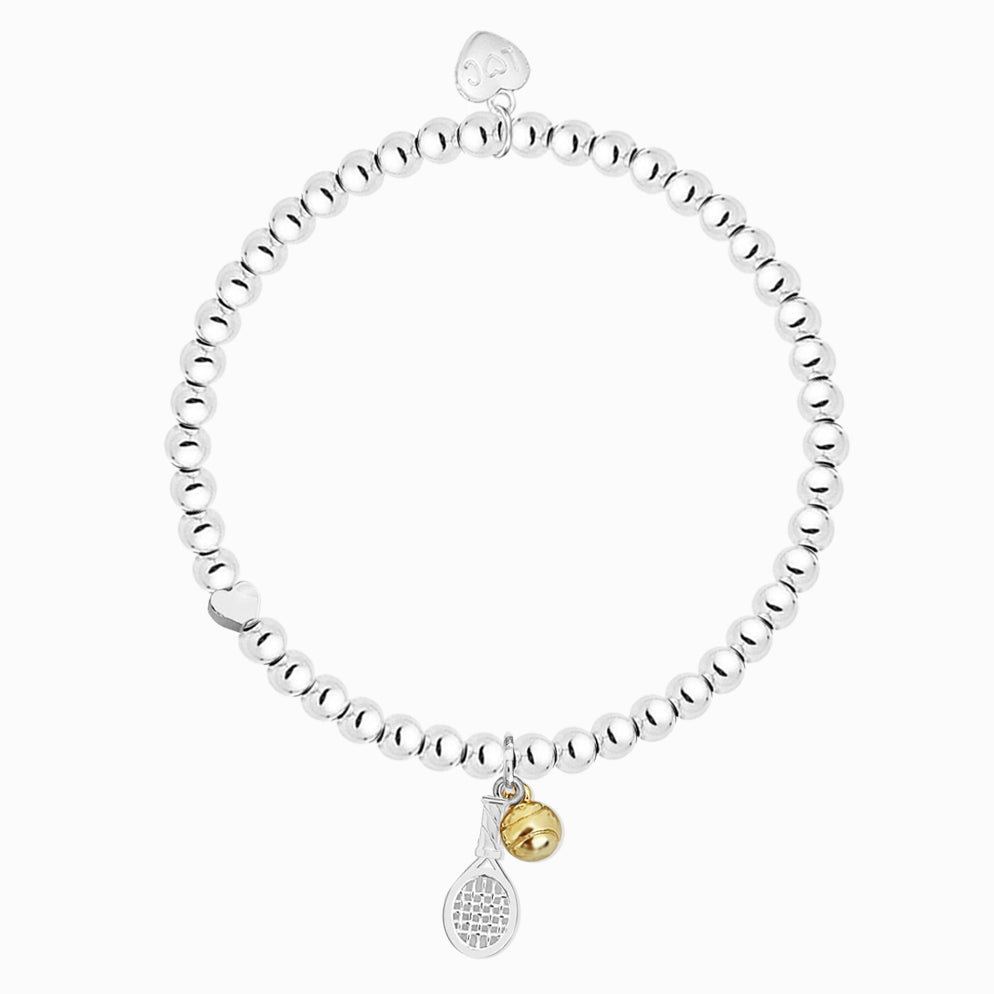 Padel addict charm bracelet