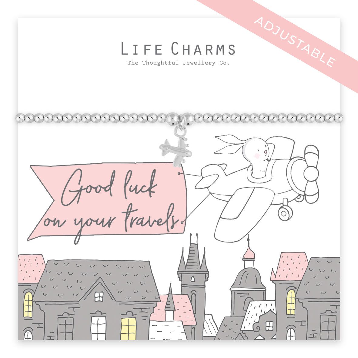 Good Luck On Your Travels - Rosey Rabbits