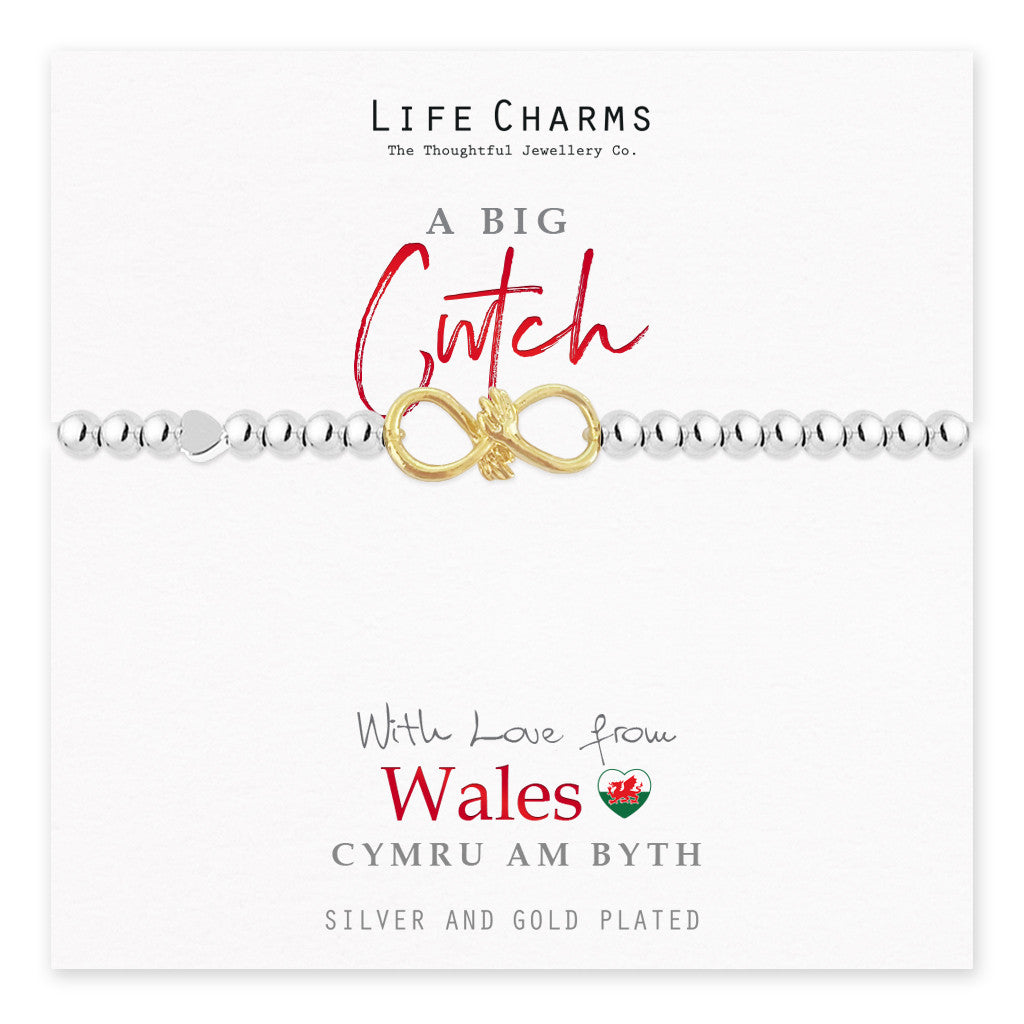 With Love from Wales - CWTCH bracelet