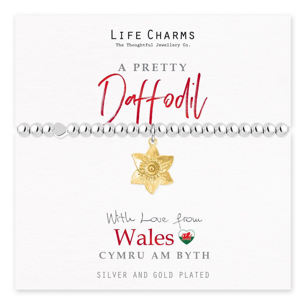 With Love from Wales - Daffodil bracelet