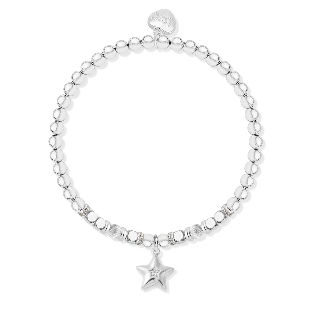 Auntie sparkly bracelet in a Christmas sleeve