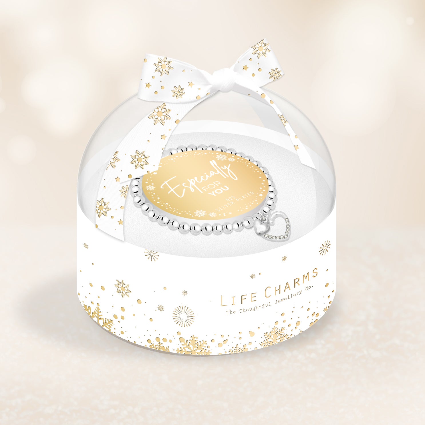 Christmas Bracelet in Bauble Gift Box - Especially for you