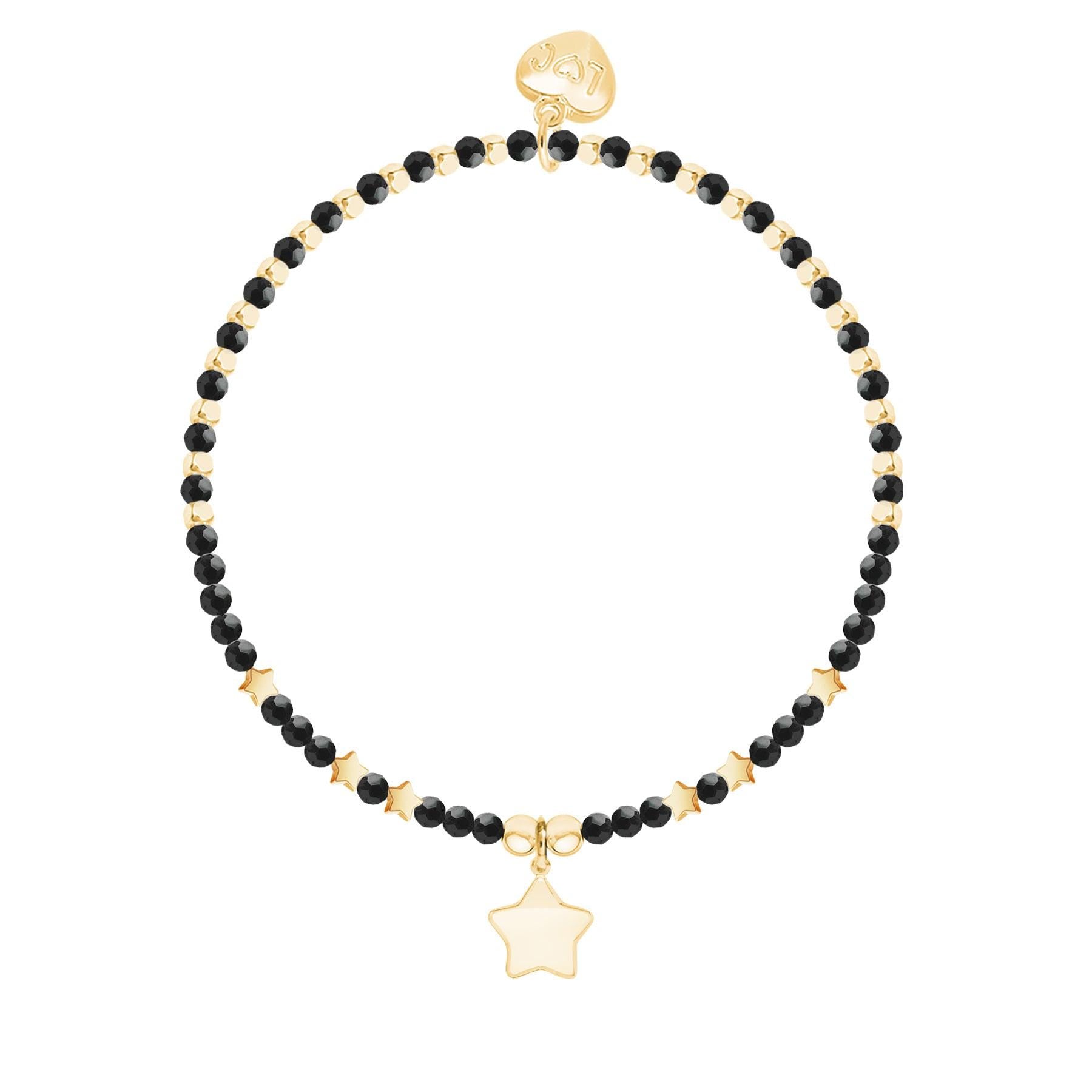 Santas Favourite crystal beaded charm bracelet