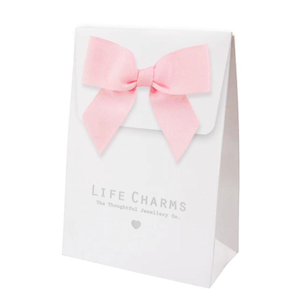 Friendship crystal beaded charm bracelet