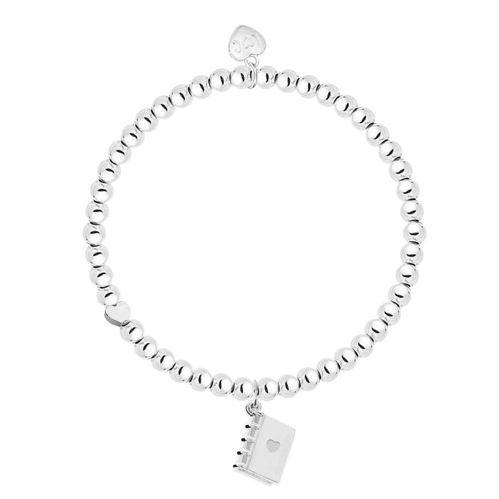 Book Lover Charm Bracelet