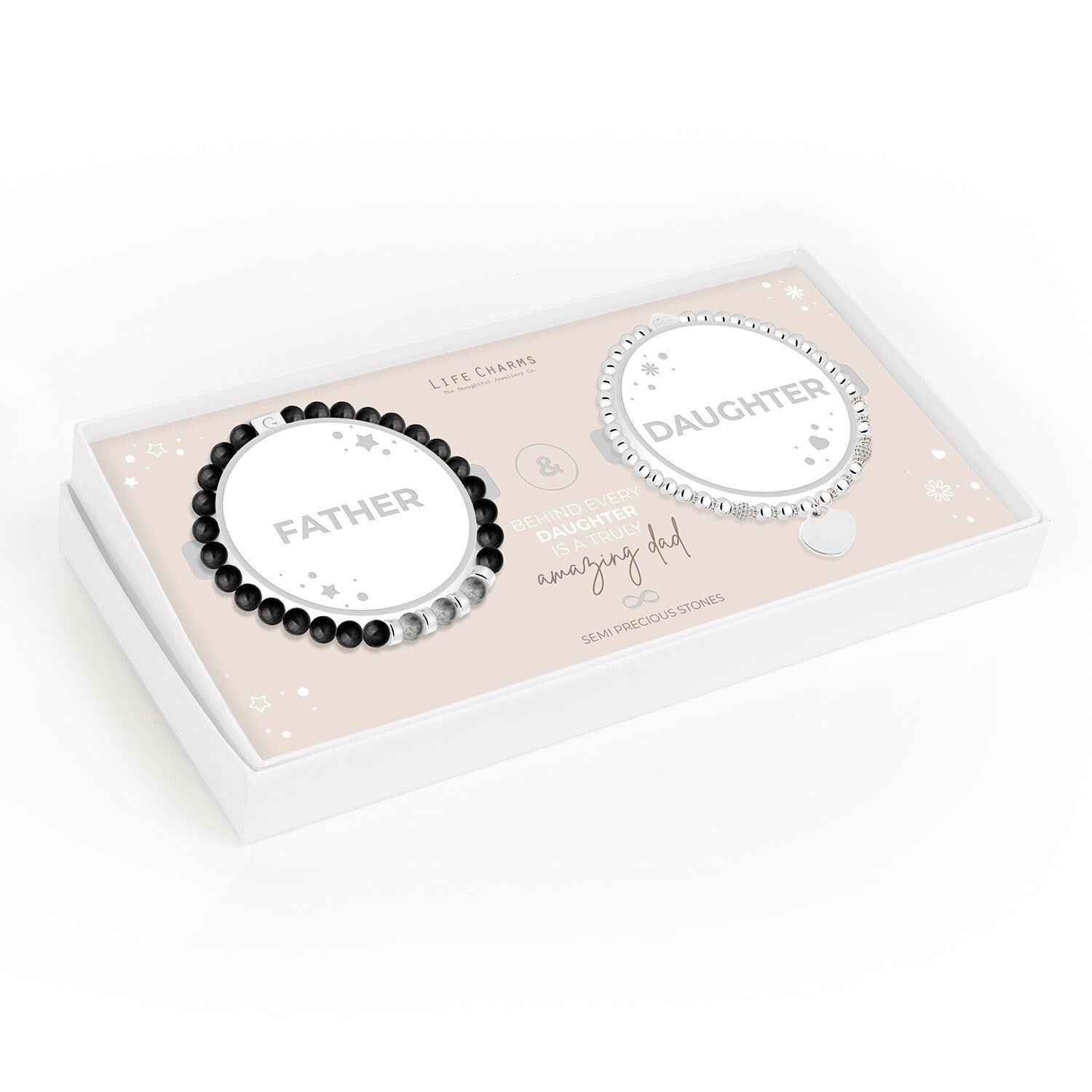 Father & Daughter bracelet set