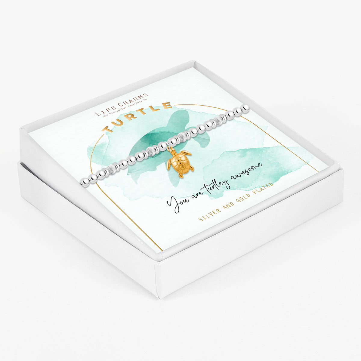 Animal charm bracelet - Turtle