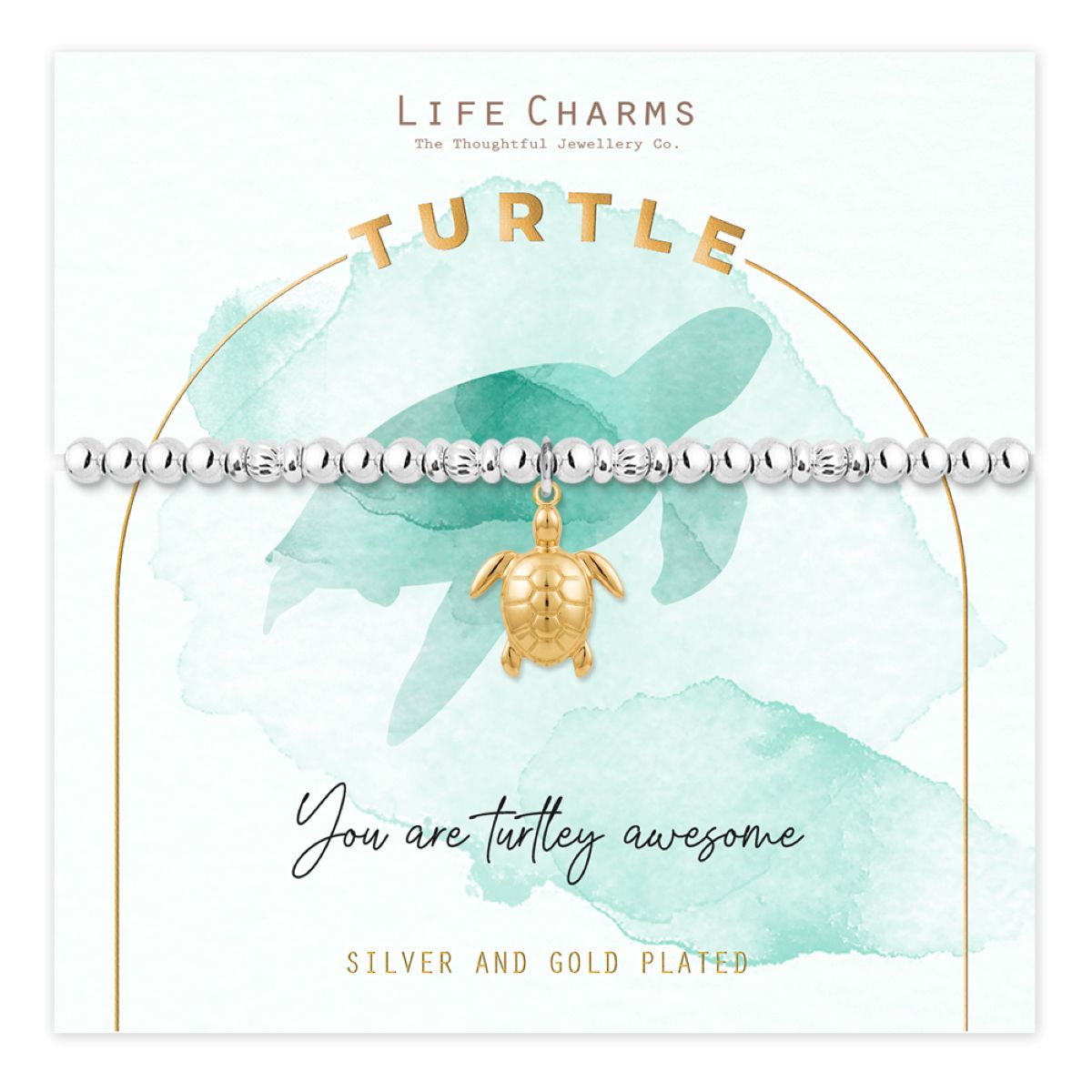 Animal charm bracelet - Turtle