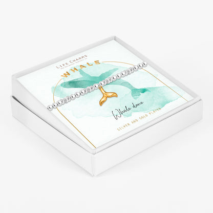 Animal charm bracelet - Whale