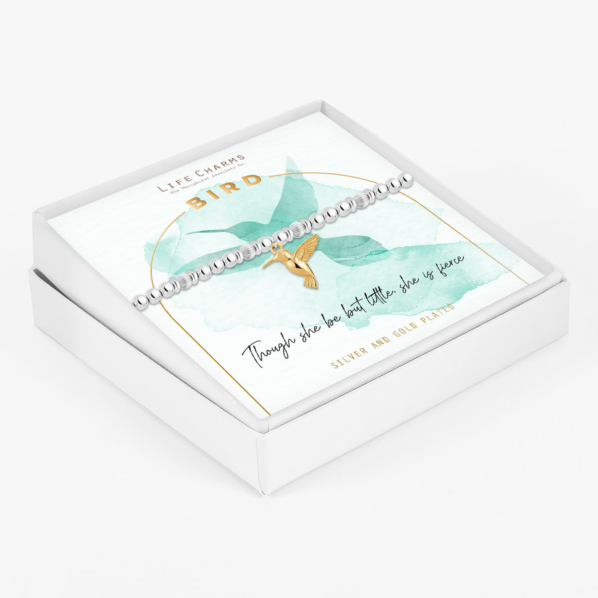 Animal charm bracelet - Bird