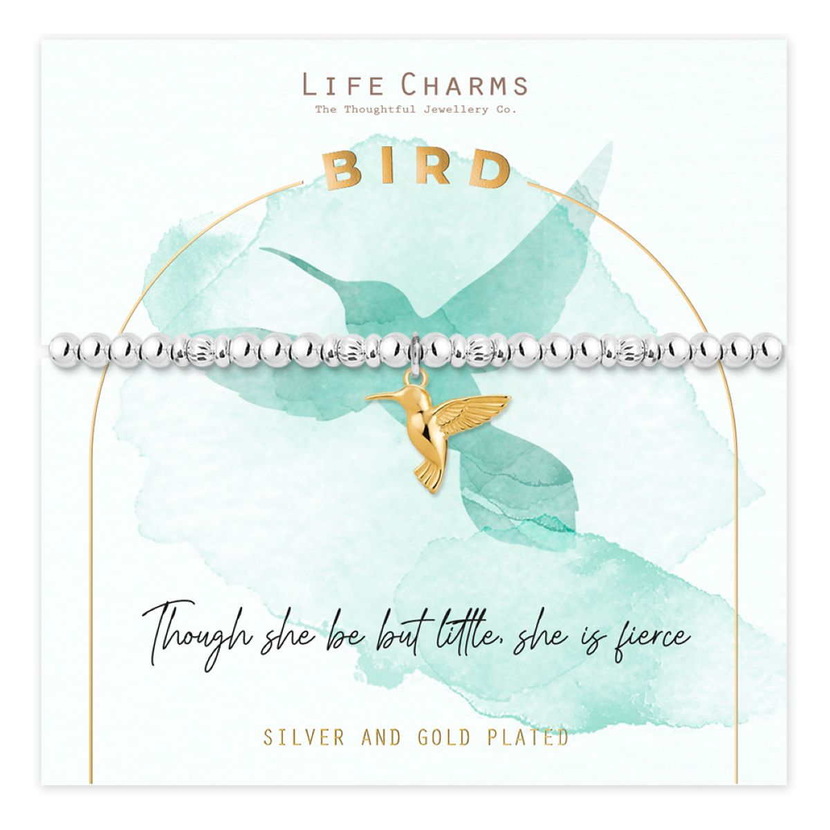 Animal charm bracelet - Bird