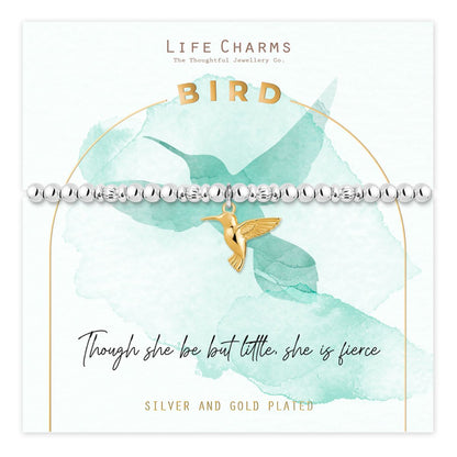Animal charm bracelet - Bird