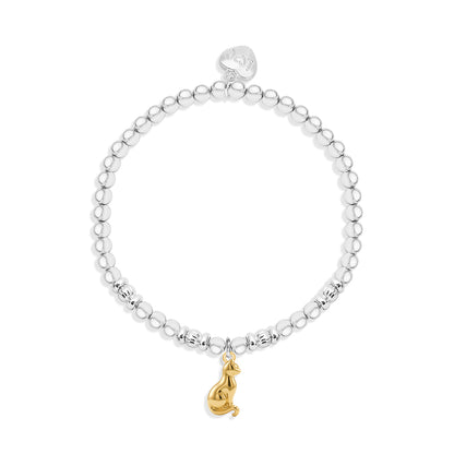 Animal charm bracelet - Cat