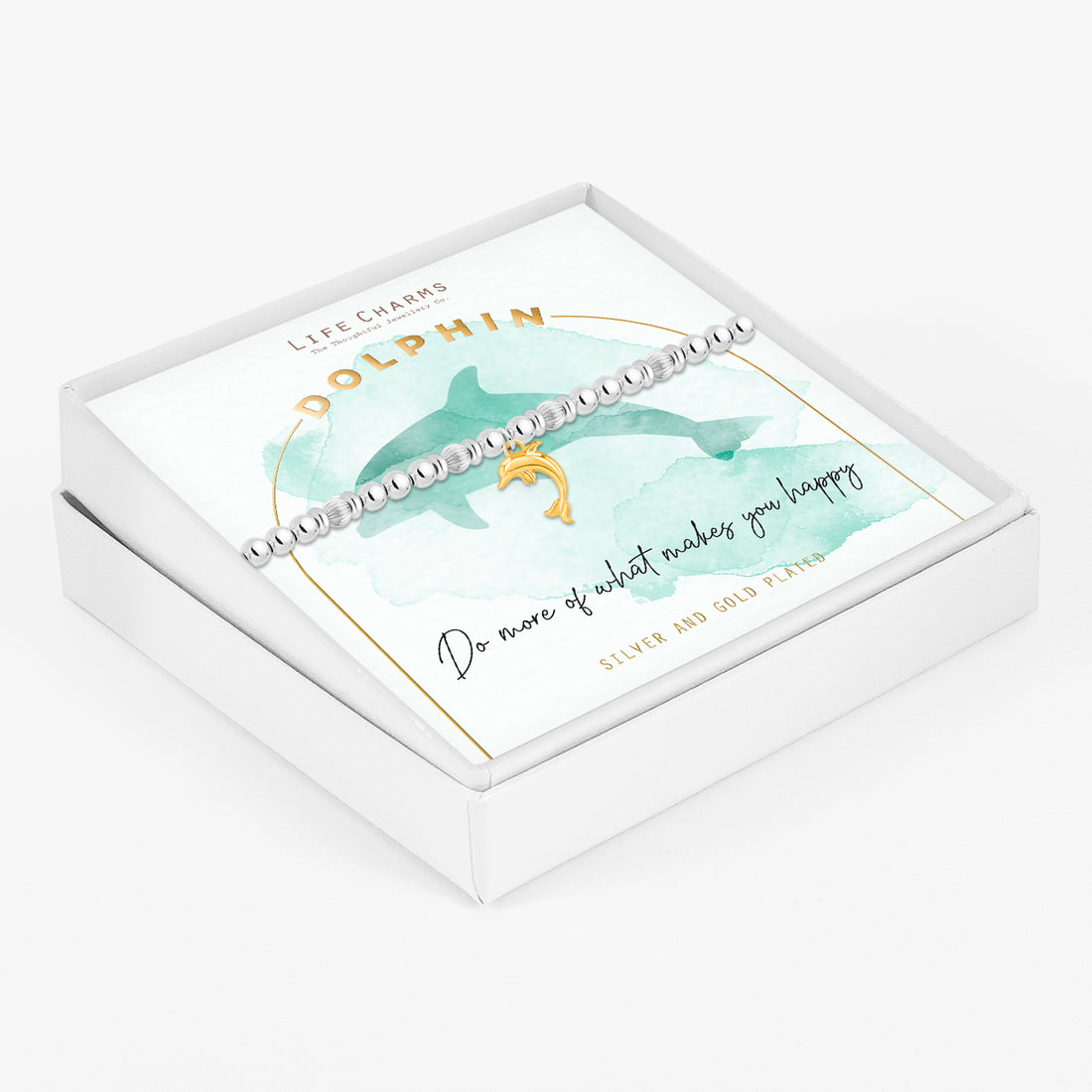Animal charm bracelet - Dolphin