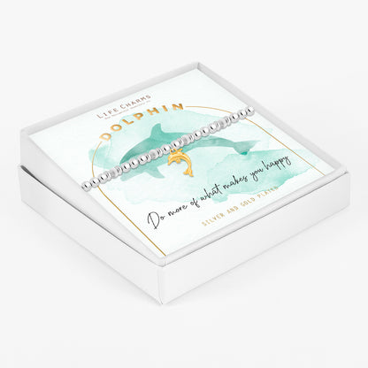 Animal charm bracelet - Dolphin