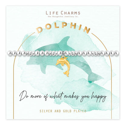 Animal charm bracelet - Dolphin