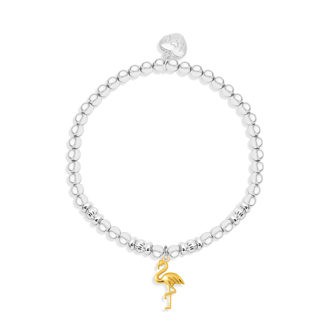 Animal charm bracelet - Flamingo