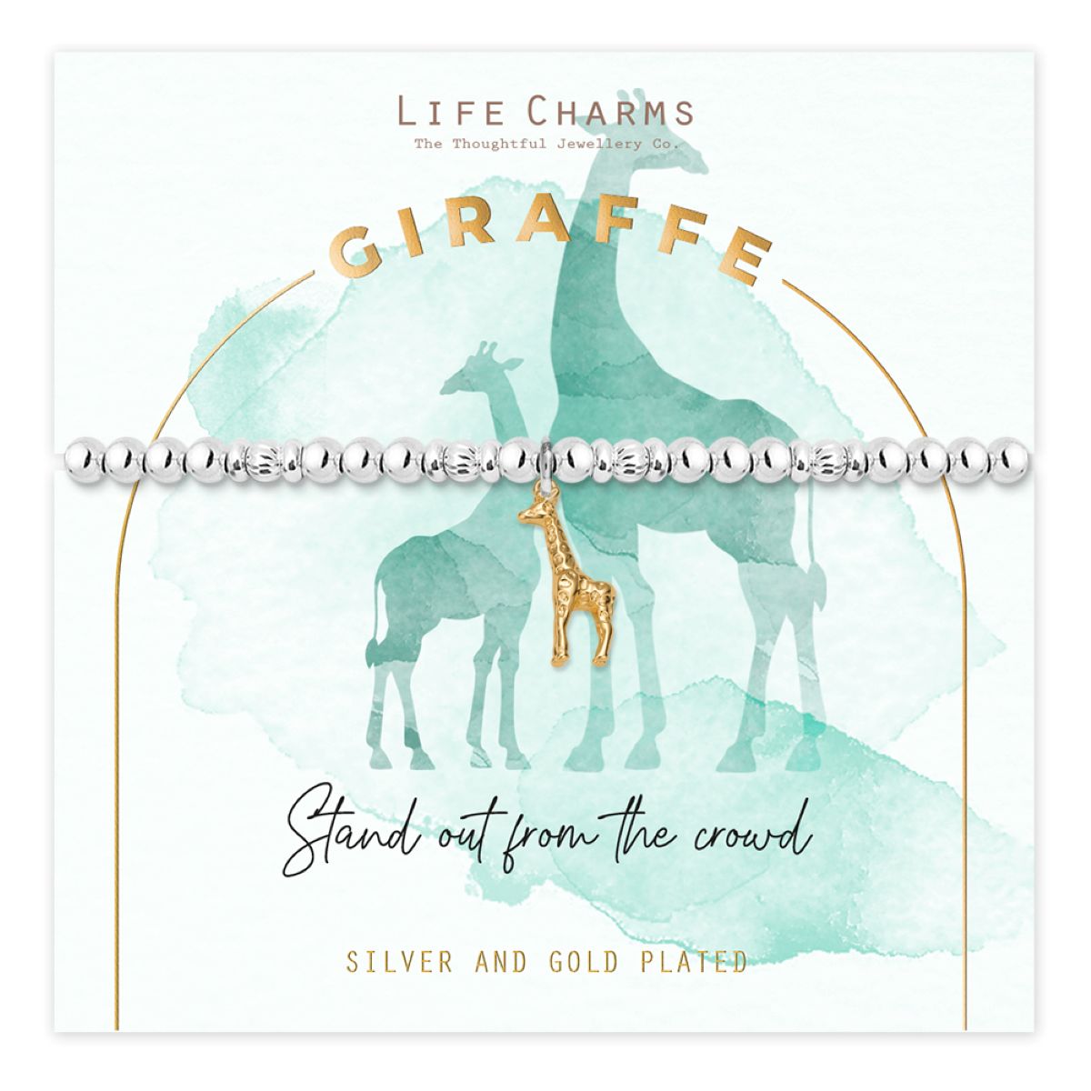 Animal charm bracelet - Giraffe