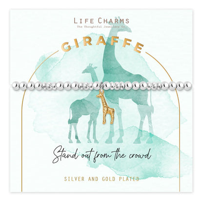 Animal charm bracelet - Giraffe