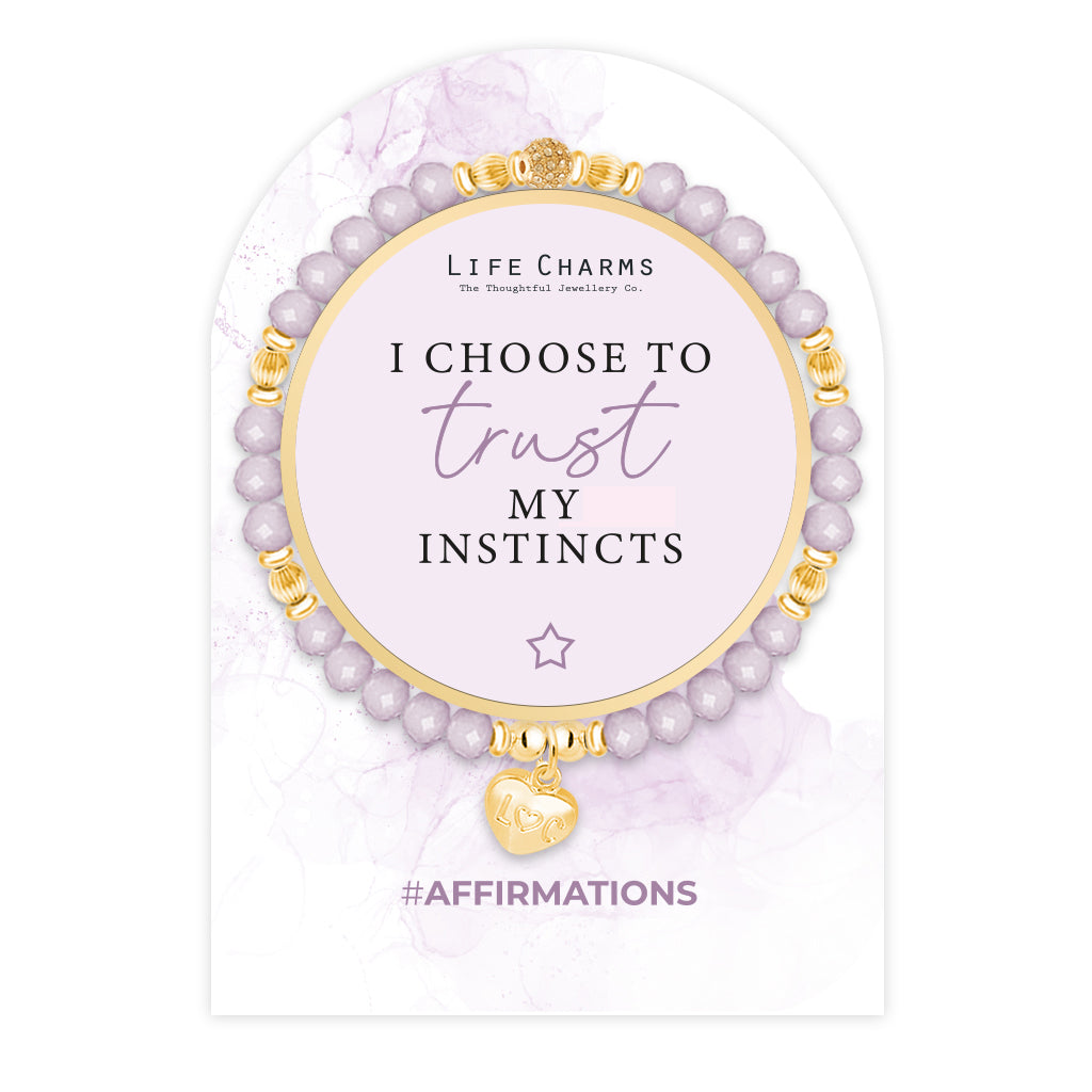 Affirmation bracelet - I trust myself