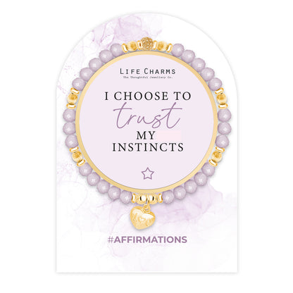 Affirmation bracelet - I trust myself