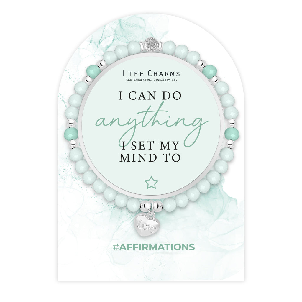 Affirmation bracelet - I can do anything