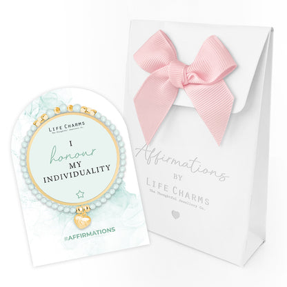 Affirmation bracelet - I honour my individuality