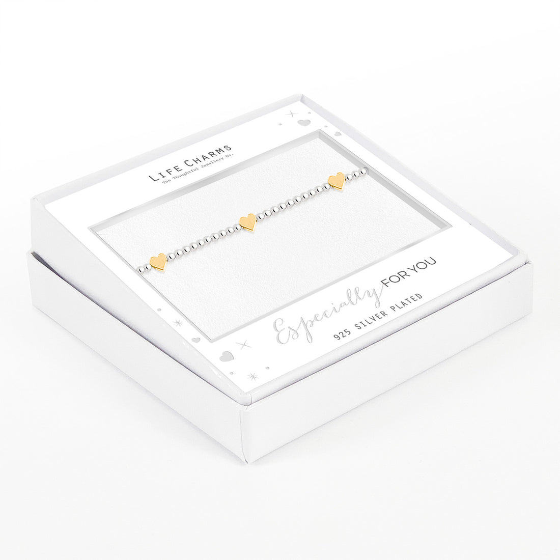 Cute small hearts bracelet