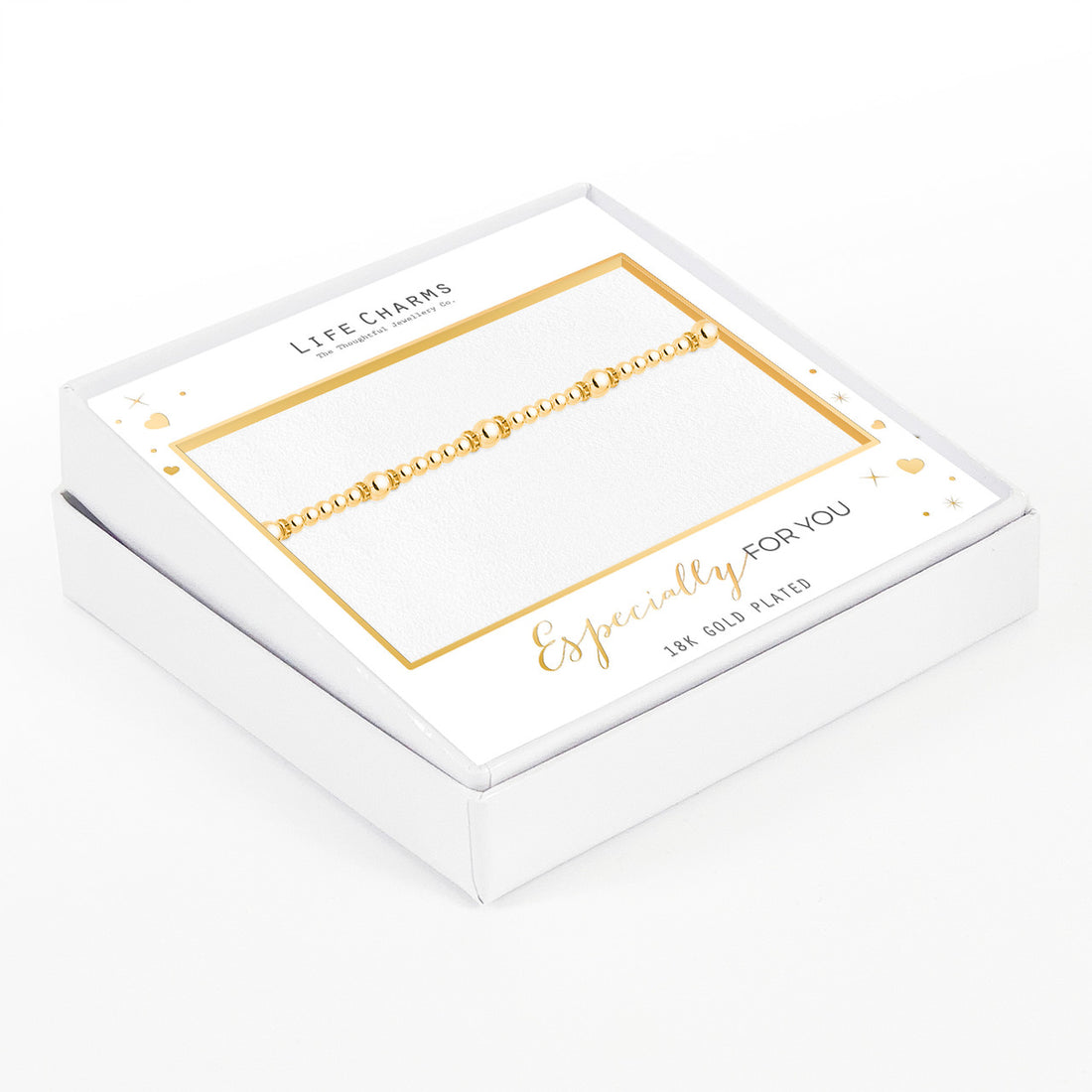 Dazziling rhinestone rondelles bracelet in gold