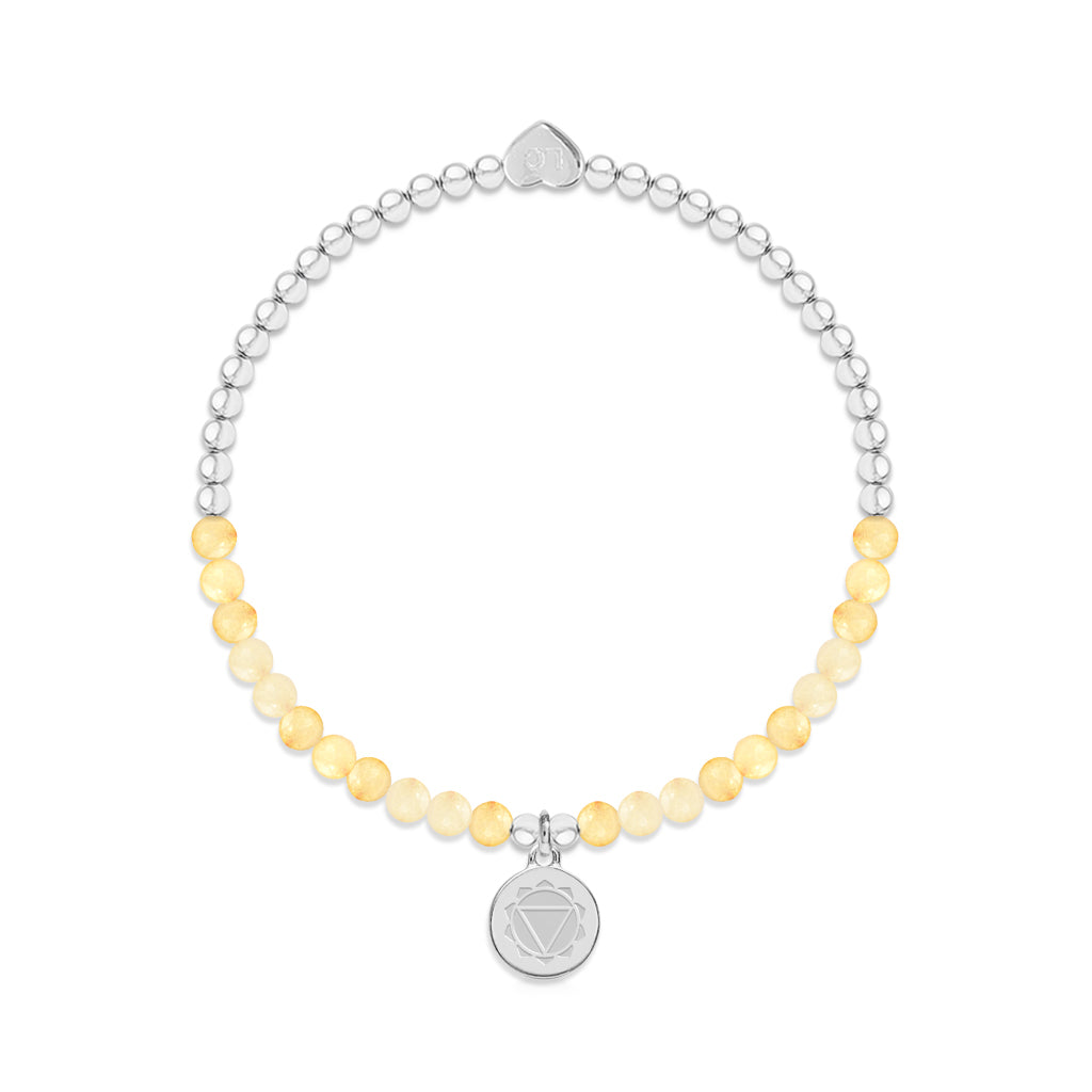 Solar Plexus chakra citrine bracelet