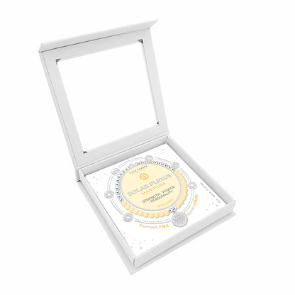 Solar Plexus chakra citrine bracelet