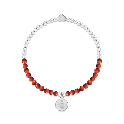 Root chakra red jasper bracelet