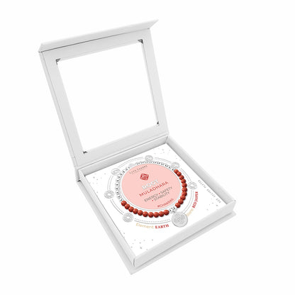 Root chakra red jasper bracelet