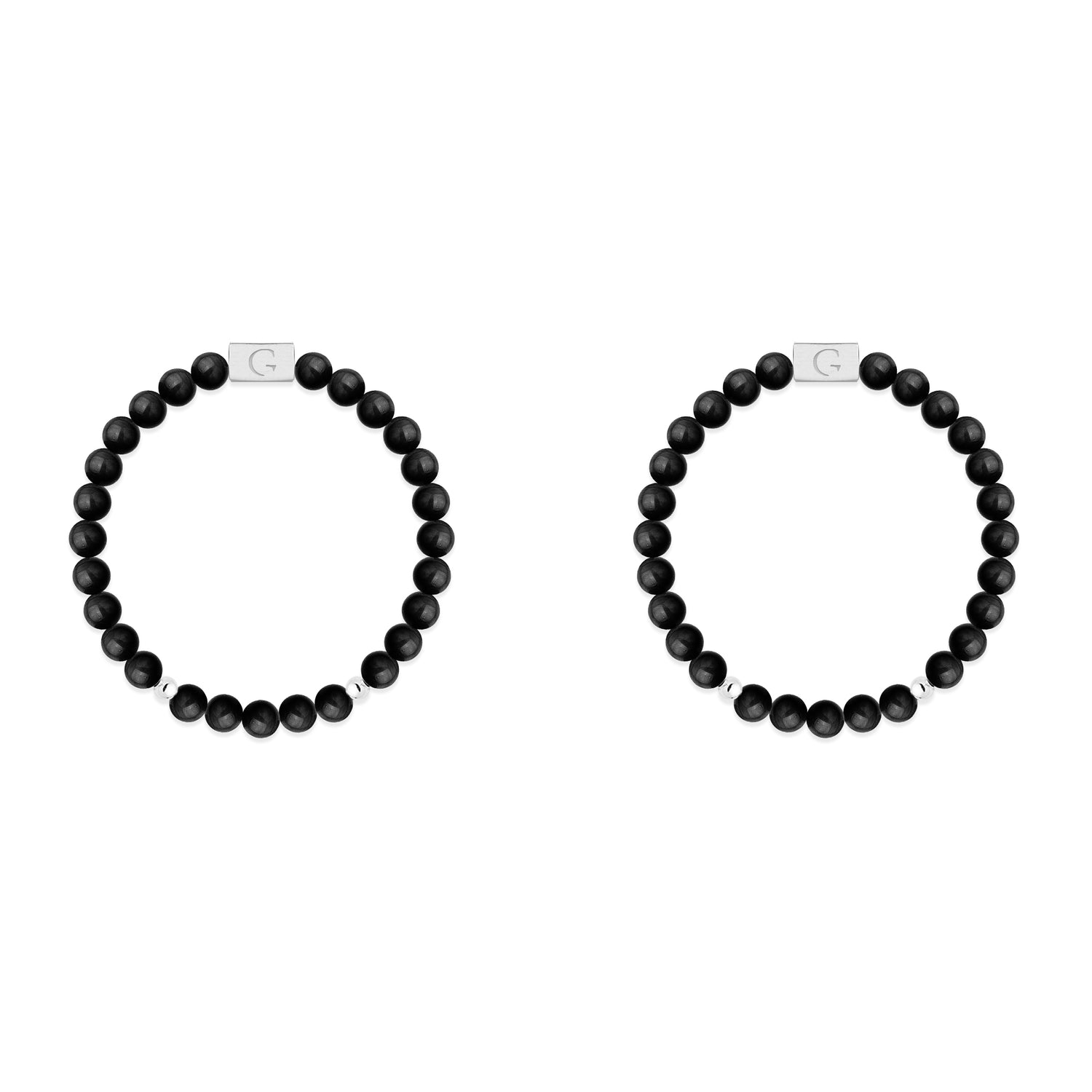 Father &amp; Son semi precious stones bracelet set