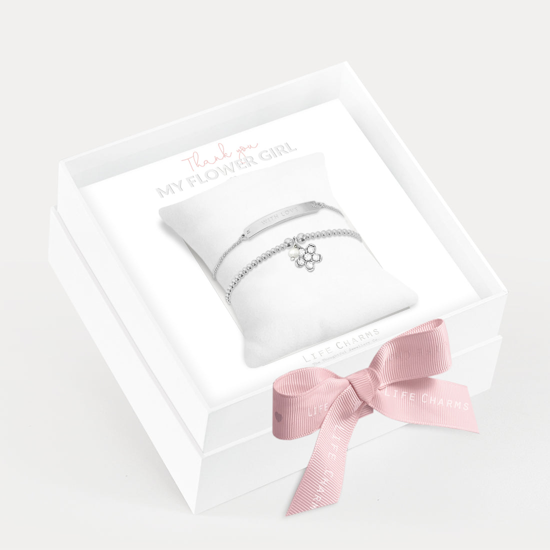 Occasion Gift Box - Flower Girl Bracelet Gift Set